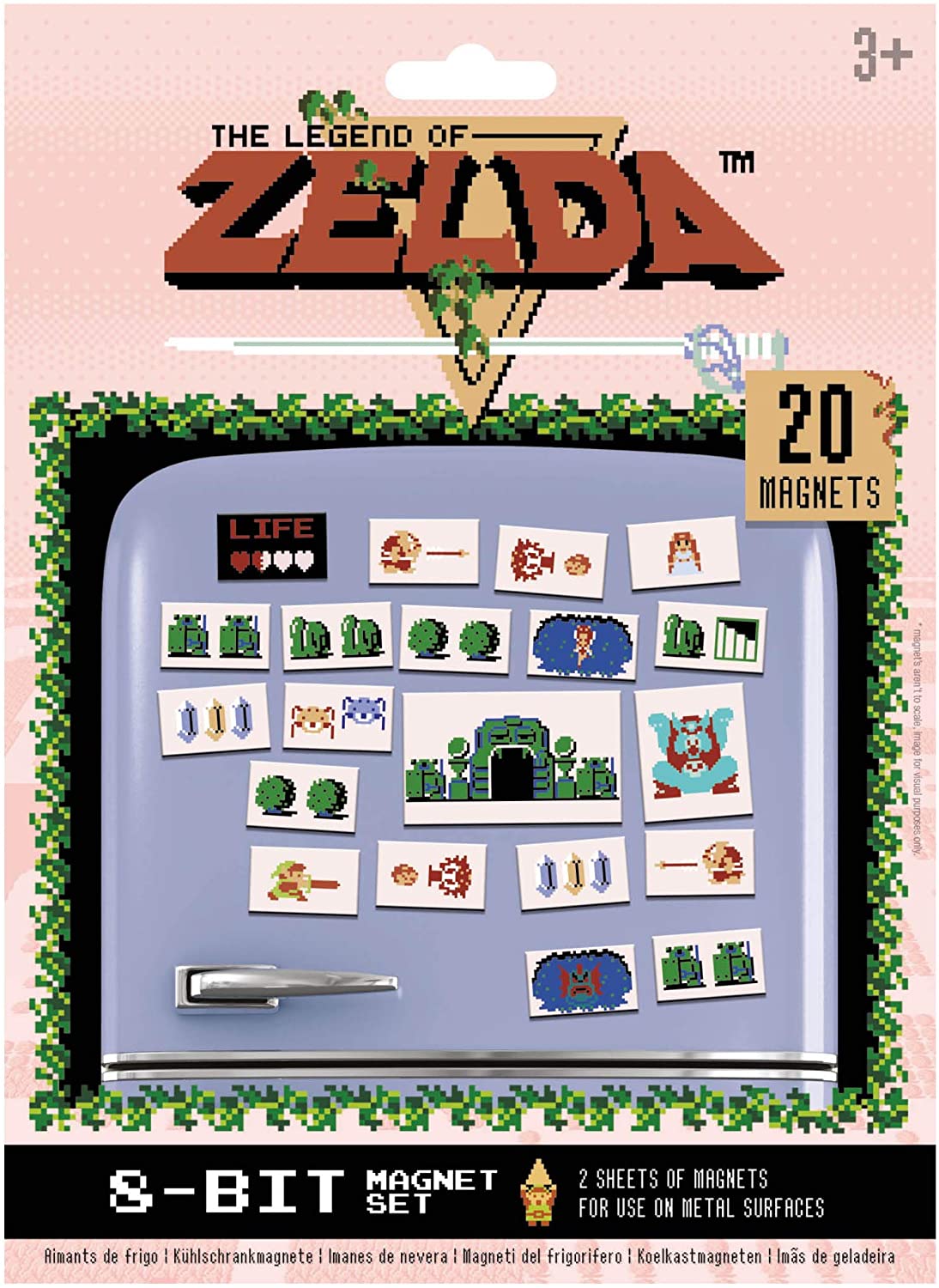 The Legend of Zelda Magnet Set