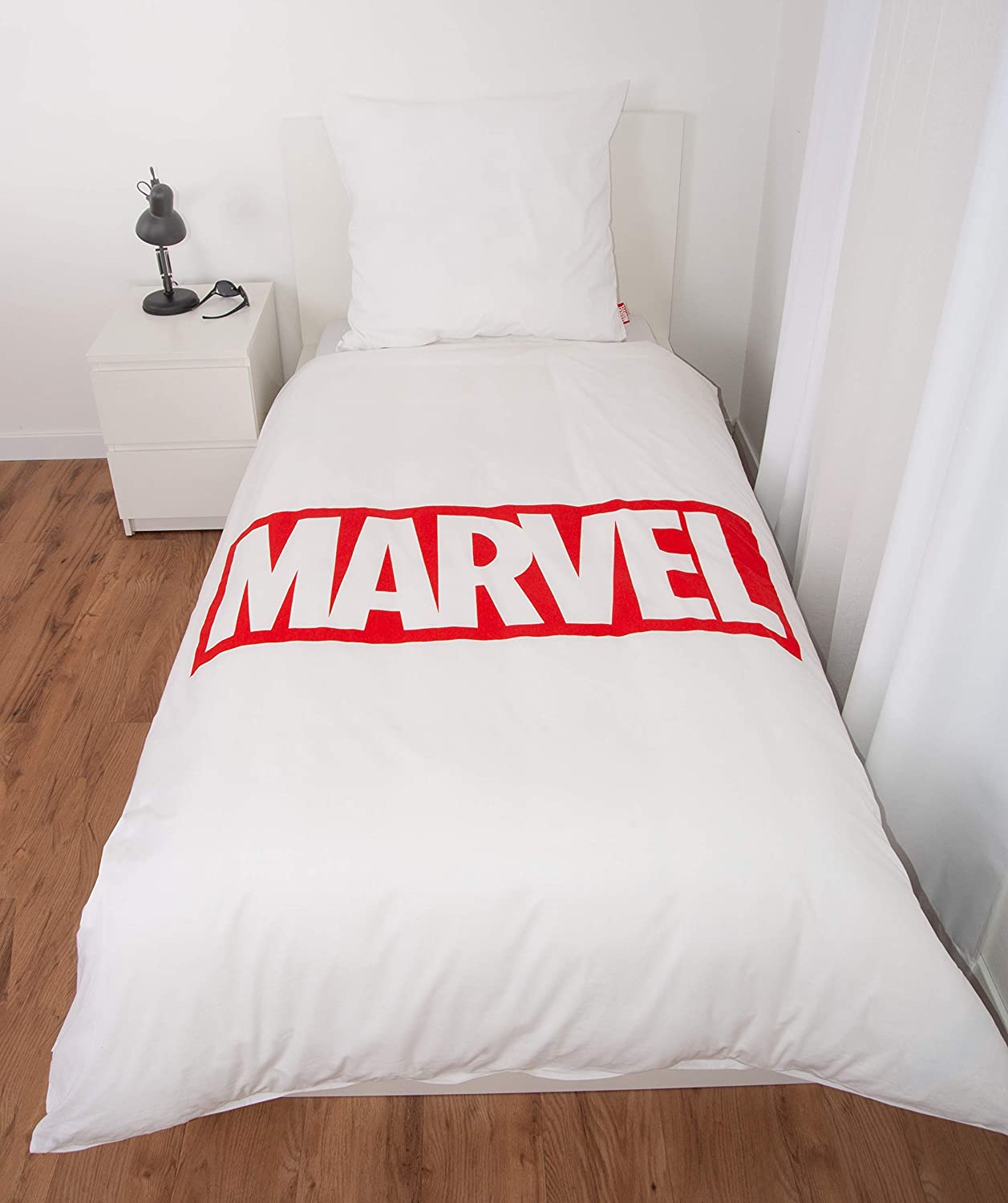 Marvel - Bettwäsche (Weiß)