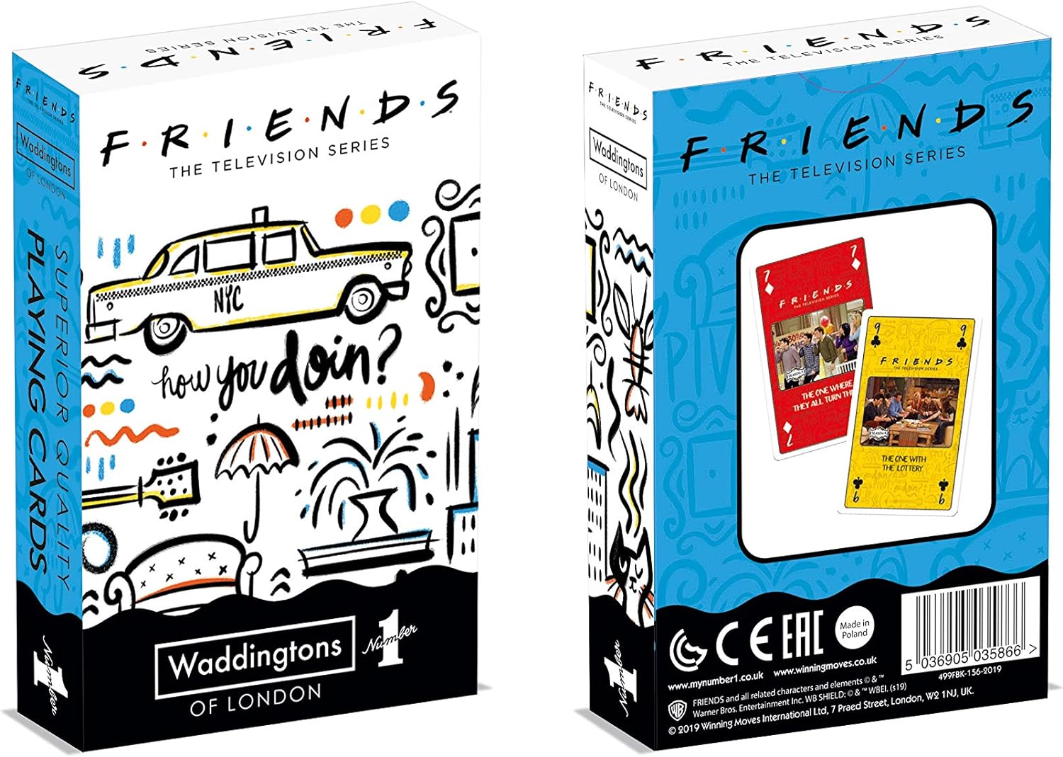 Friends - Spielkartenset