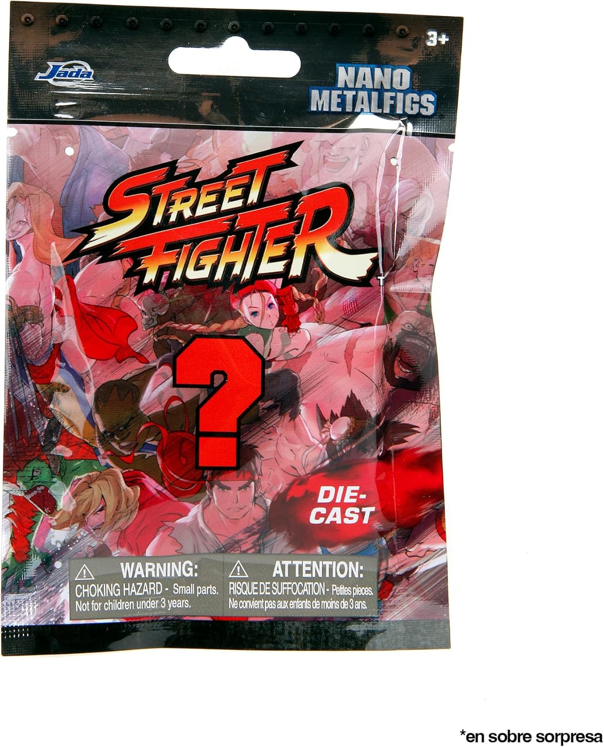 Street Fighter - Nano Action Figur - Blind Bag