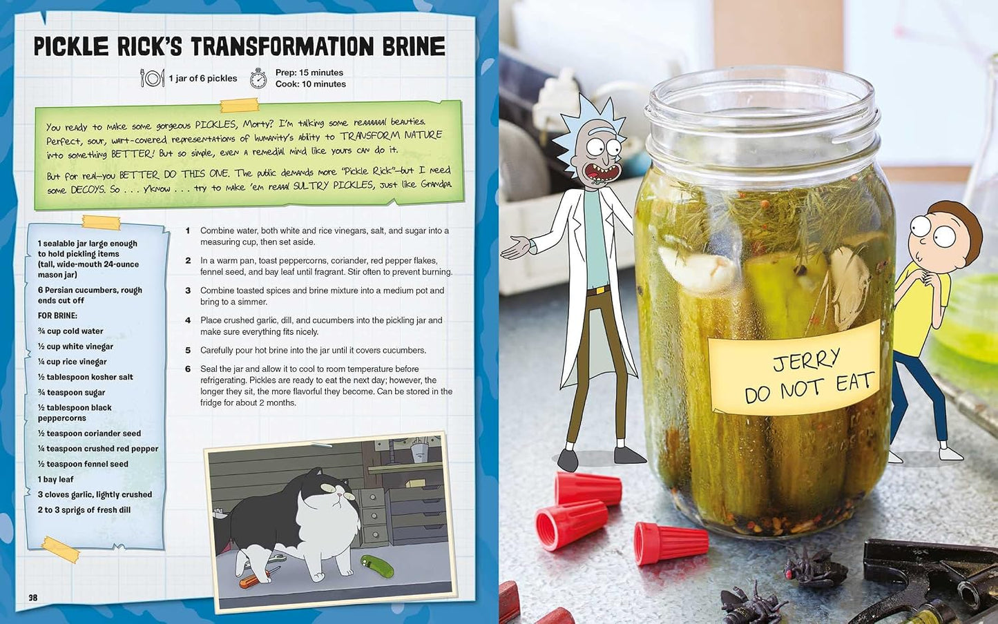 Rick and Morty - Das offizielle Kochbuch auf Englisch