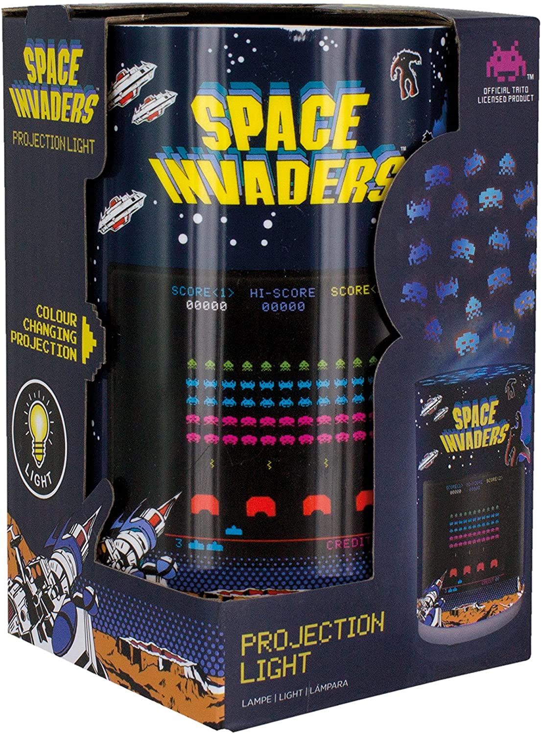 Space Invaders - Projektionsleuchte