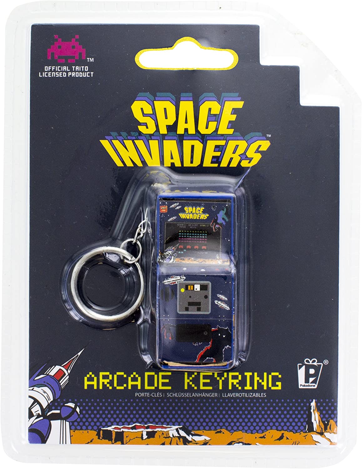 Space Invaders - Arcade Schlüsselanhänger