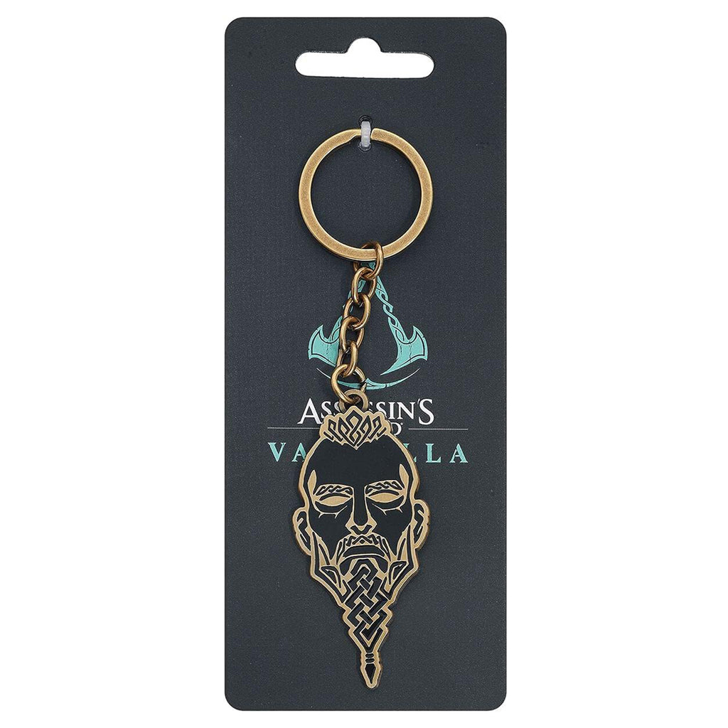 Assassin's Creed - Valhalla Face Metall Schlüsselanhänger