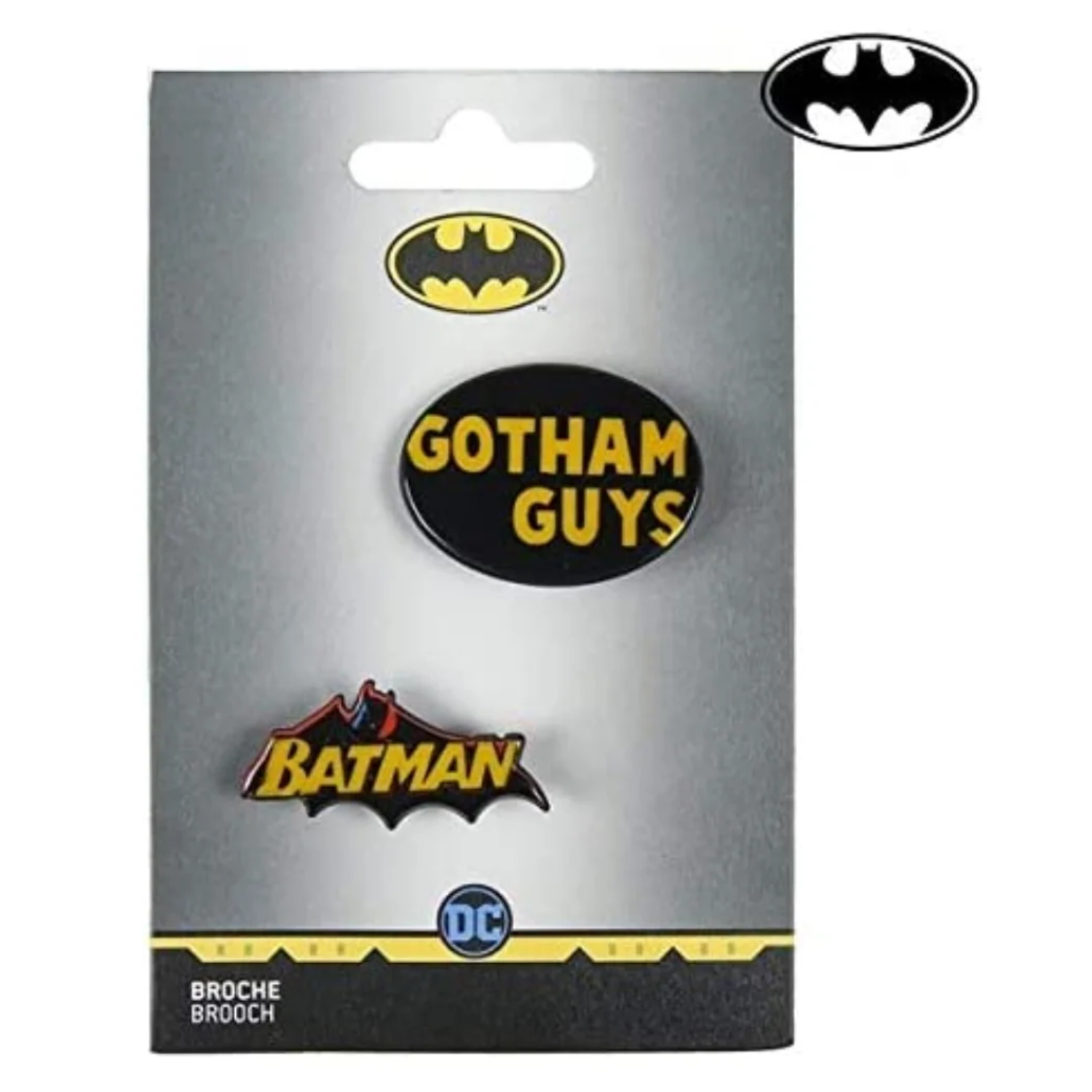 Batman - Broschen 2er Set