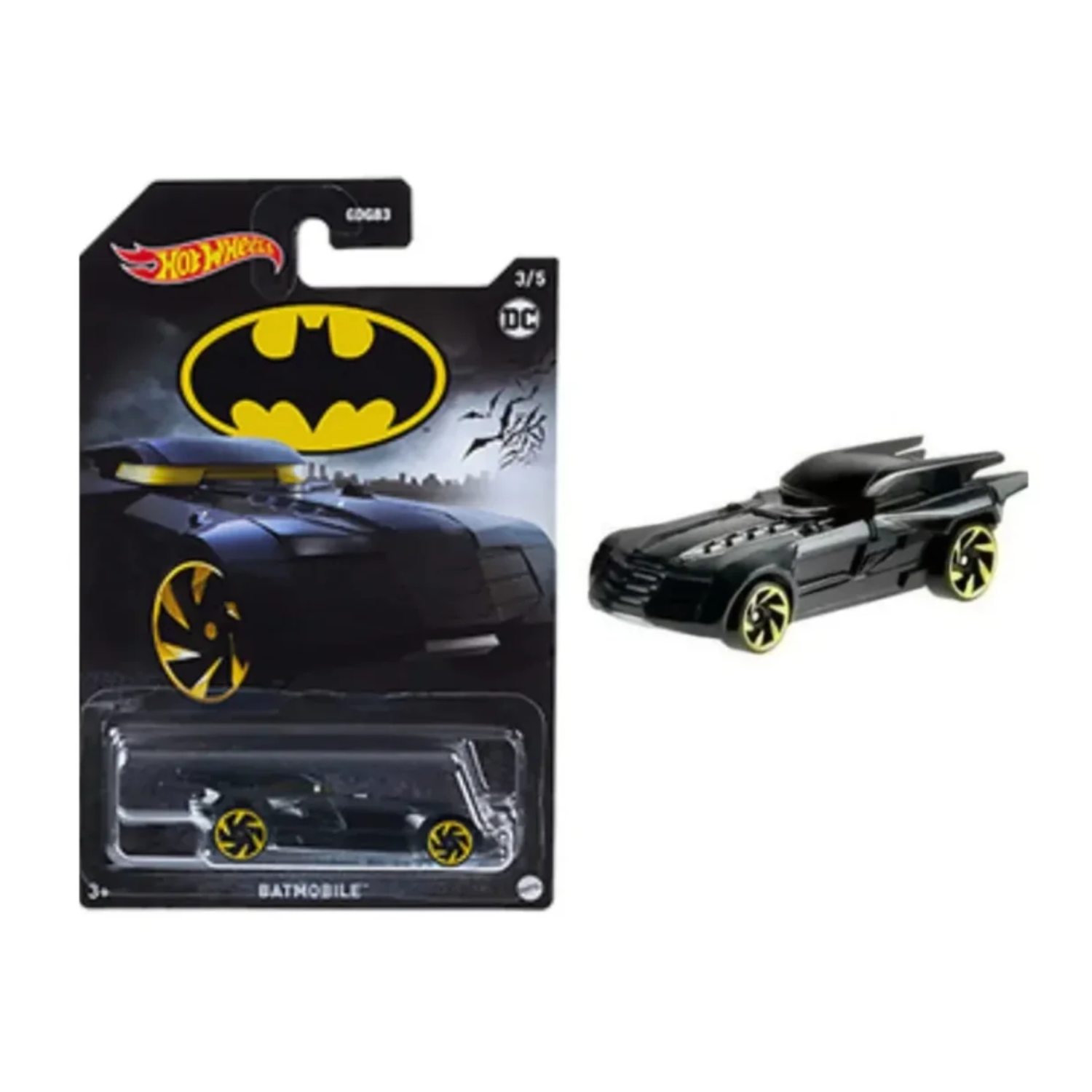 DC Universe - Hot Wheels Batman Batmobile