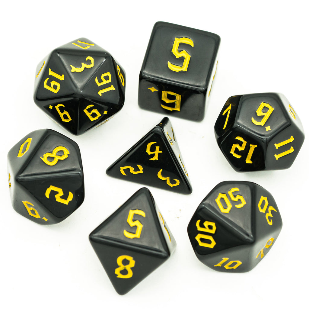 Würfelset Black Series