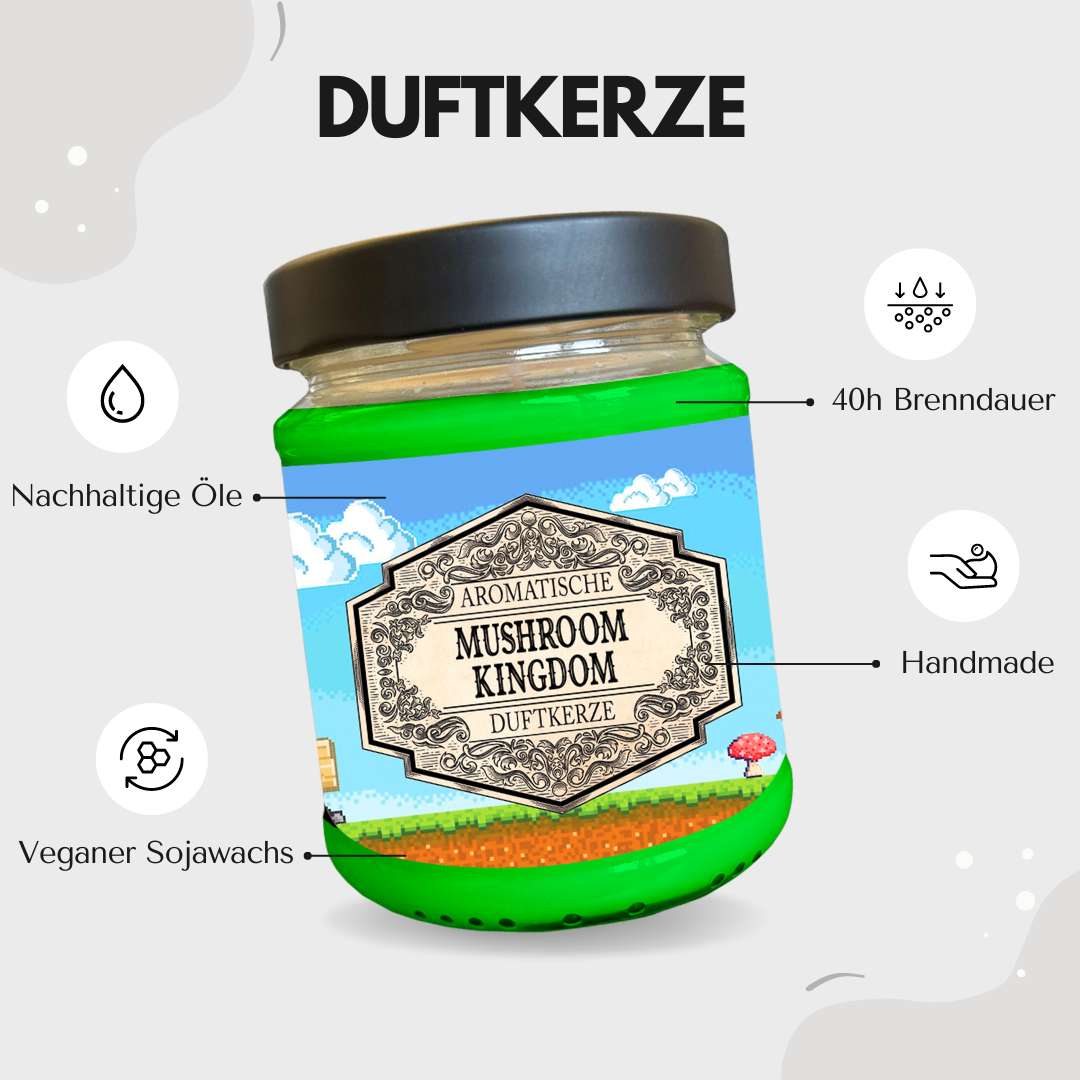 Duftkerze Mushroom Kingdom - Fantasy Scents
