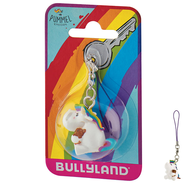 Pummel & Friends - Sammelfigur Schlüsselanhänger - Pummeleinhorn (Teddy)