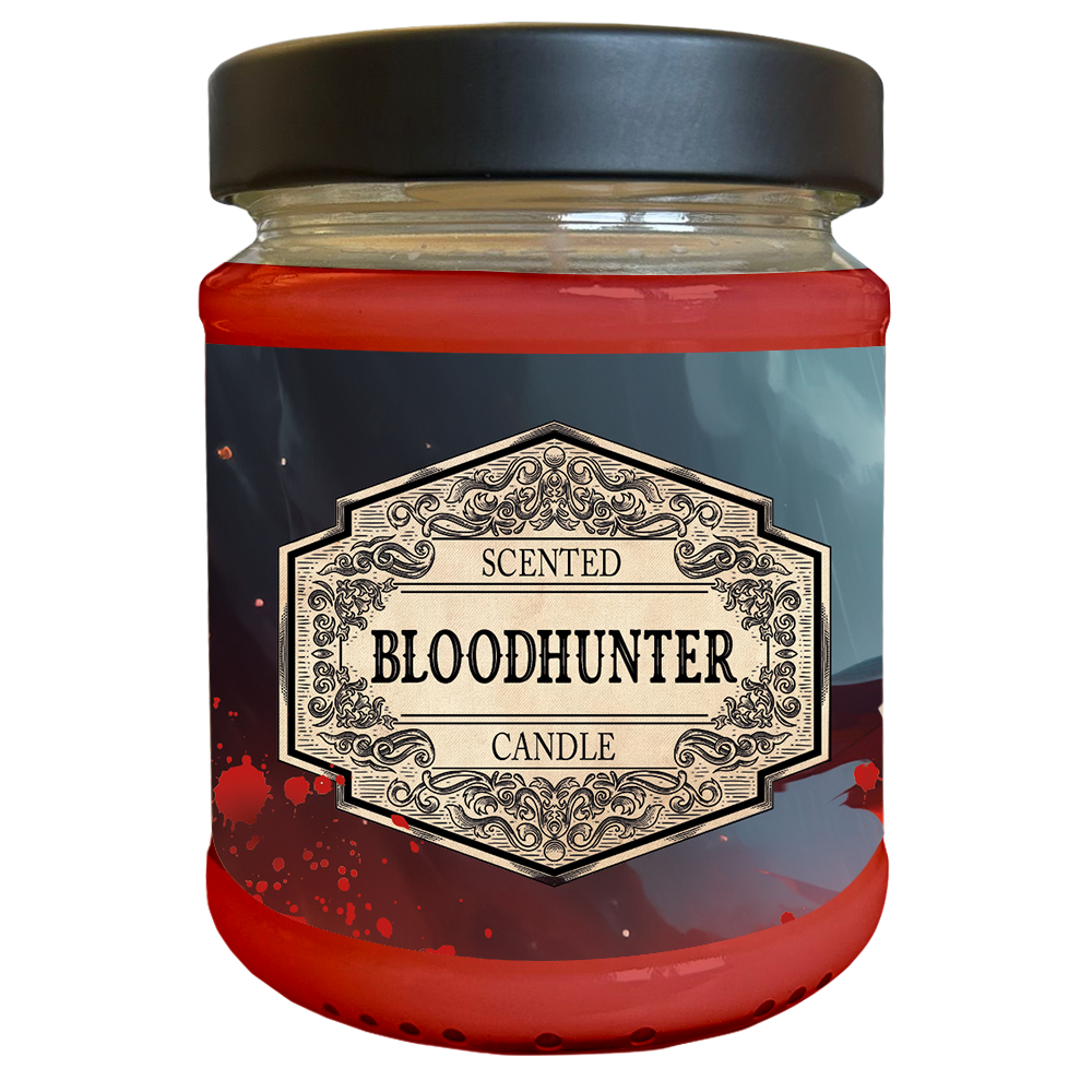 Scented Candle - Bloodhunter with surprise dice
