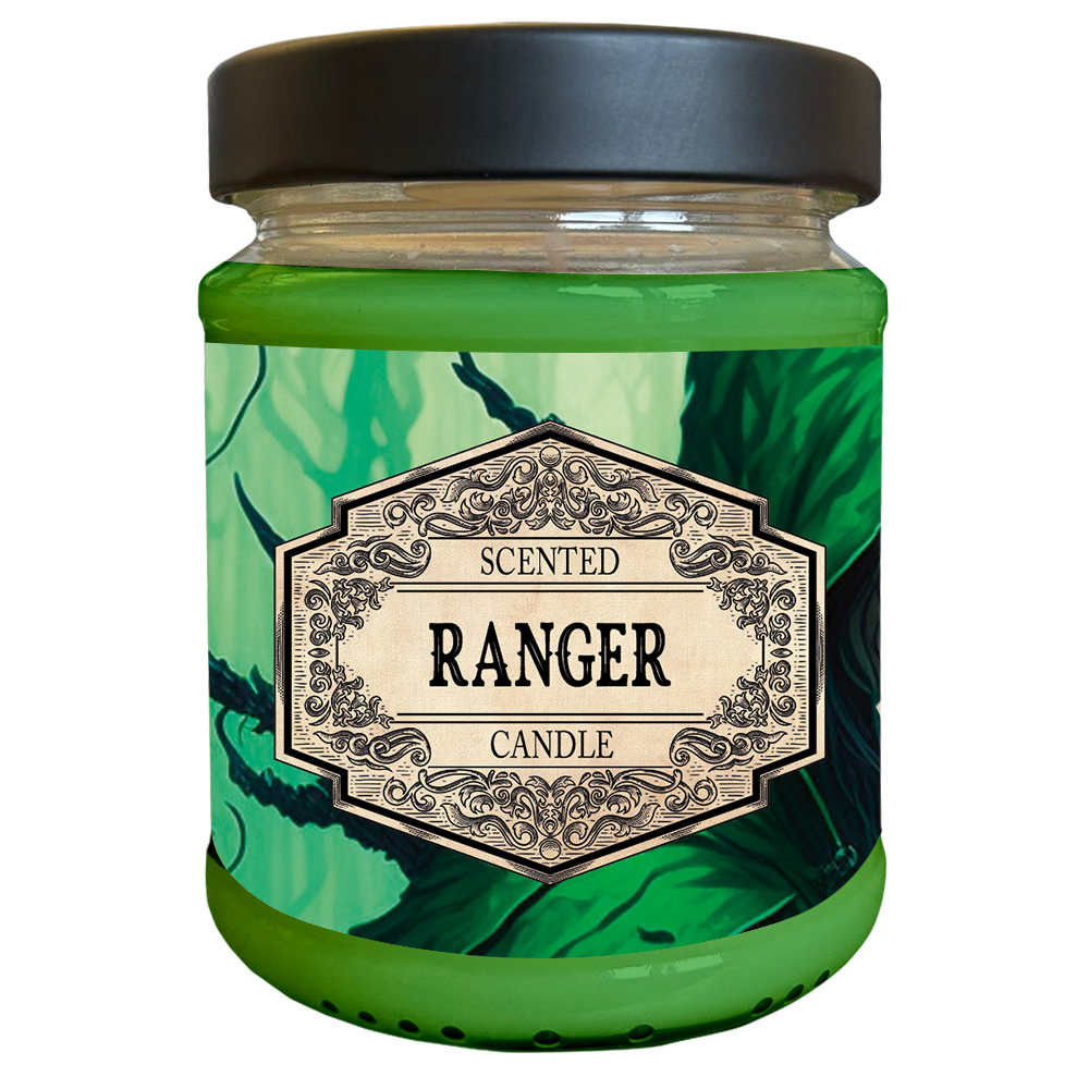 Scented Candle - Ranger with surprise dice