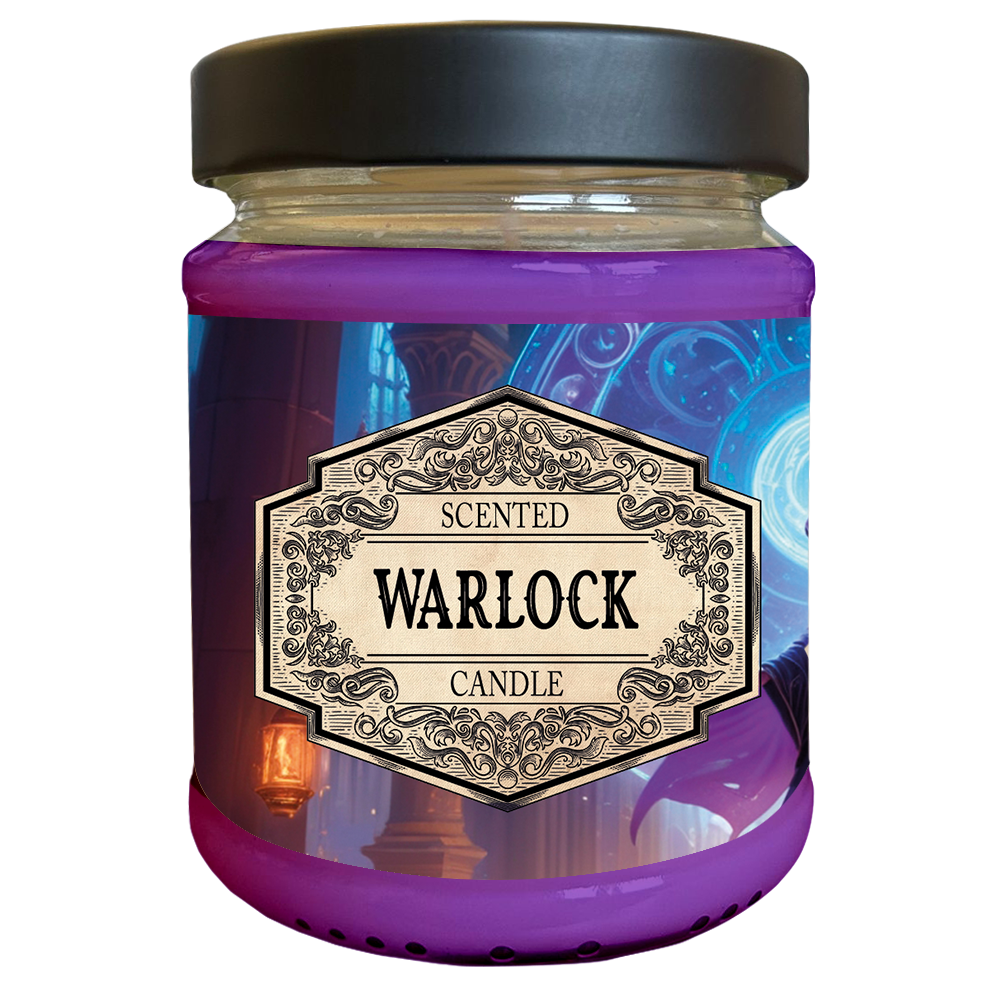 Scented Candle - Warlock with surprise dice