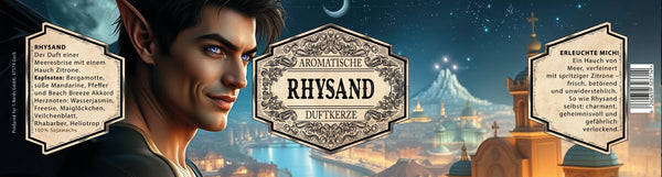 Rhysand- Fantasy Buch Duftkerze - Fantasy Scents