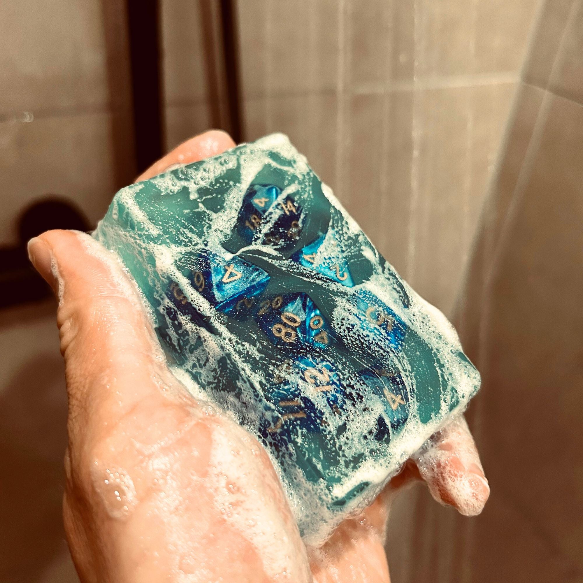 Dungeons and Bubbles The Dice Set Soap - Fantasy Scents