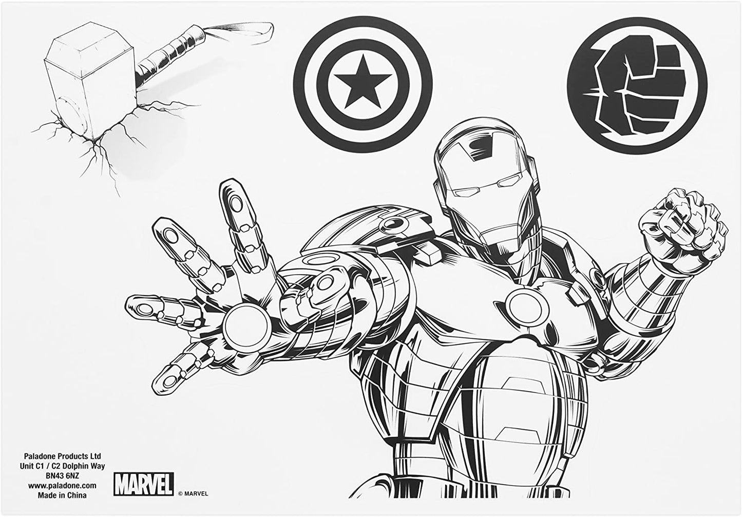 Marvel Avengers - Gadget Abziehbilder