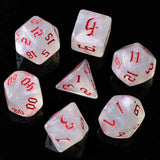 DND Würfelset „Glitter Dice“ – Polyeder Würfel für Dungeons & Dragons & RPG