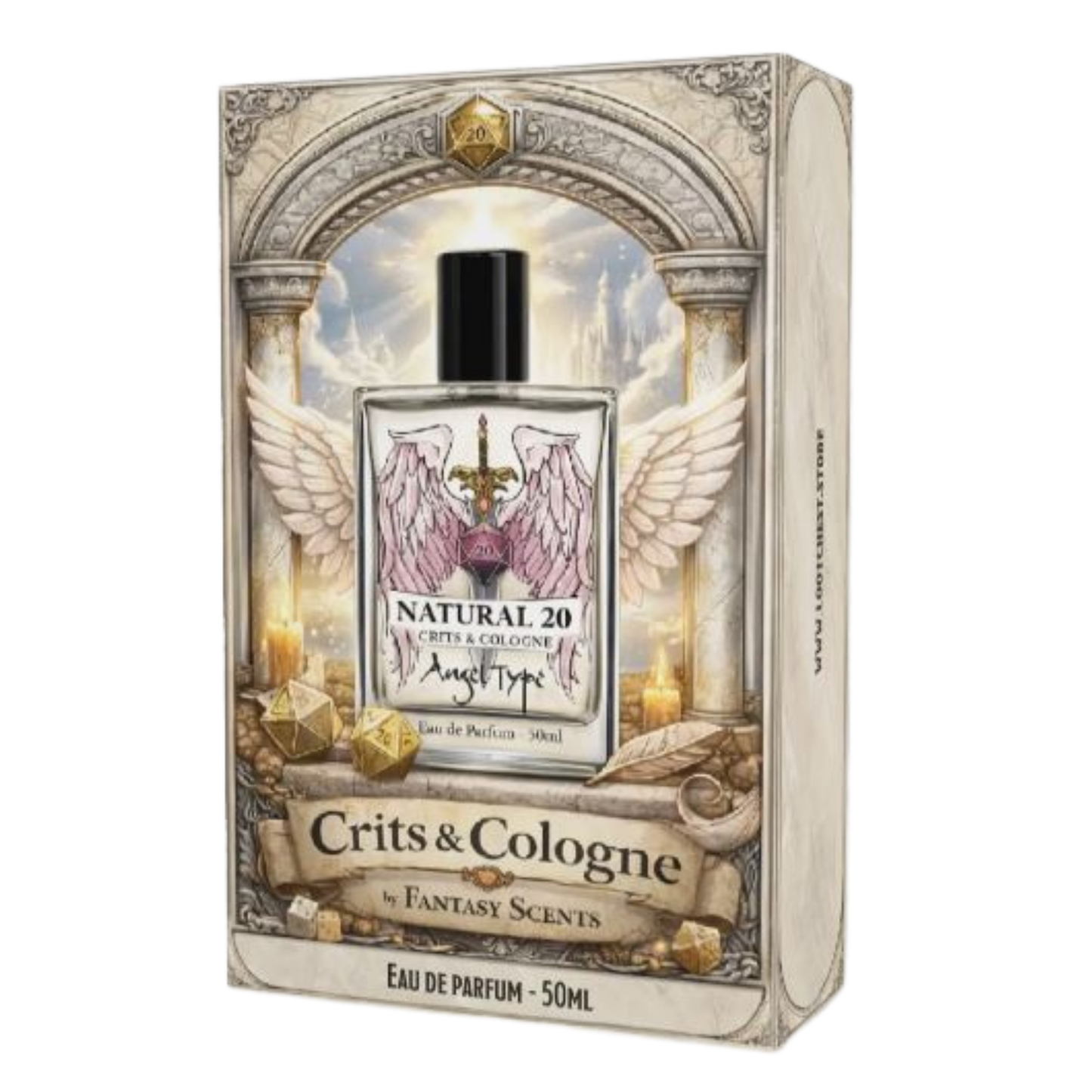Crits & Cologne Parfum für Damen, Kirschblüten Duft, Pen and paper Geschenk