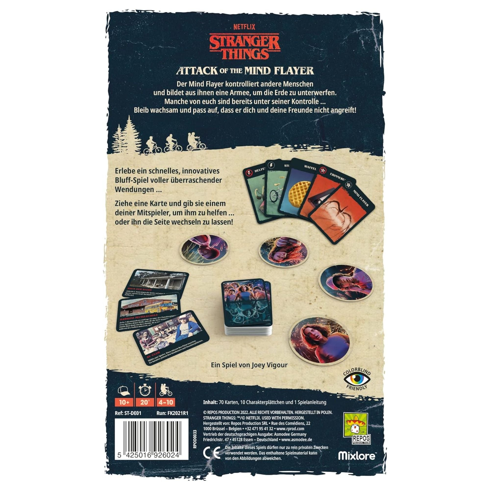 Stranger Things Spiel - Attack of the Mindlayer - Gesellschaftsspiel