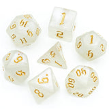 DND Würfelset „Glitter Dice“ – Polyeder Würfel für Dungeons & Dragons & RPG