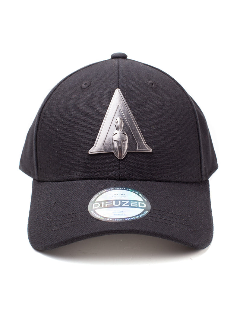 Assassin's Creed Odyssey - Metal Badge Odyssey Logo Curved Bill - Snapback Cap