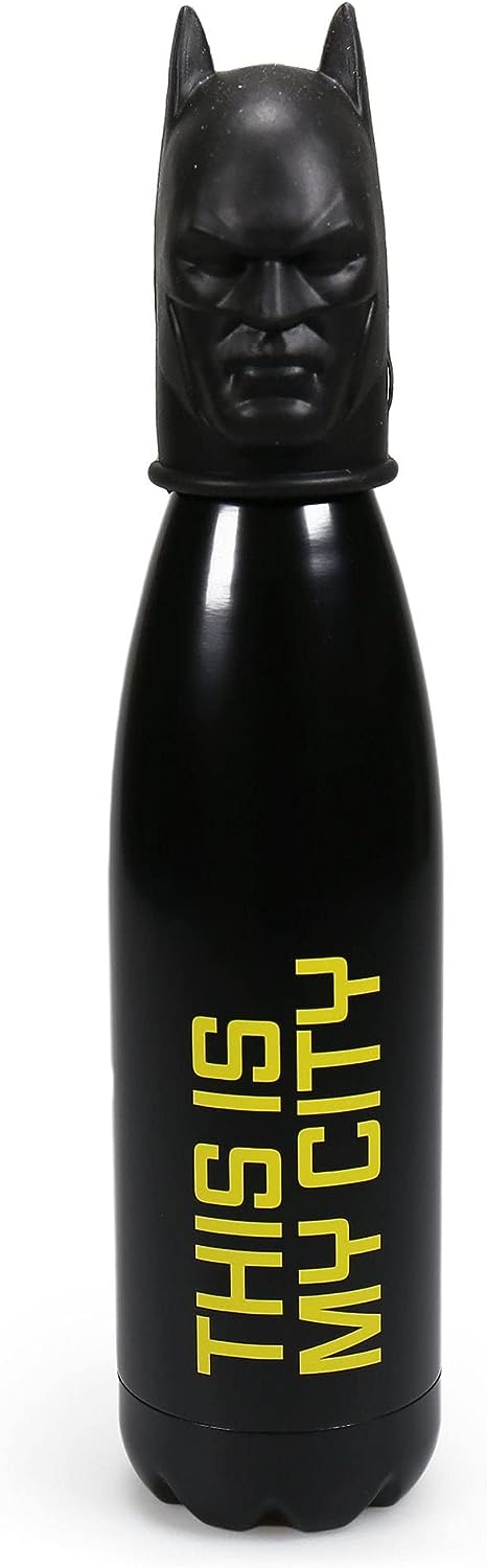 Batman - 3D Kopf Wasserflasche aus Metall