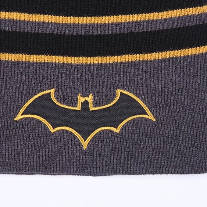 Batman - Schwarz-Gelbe Beanie