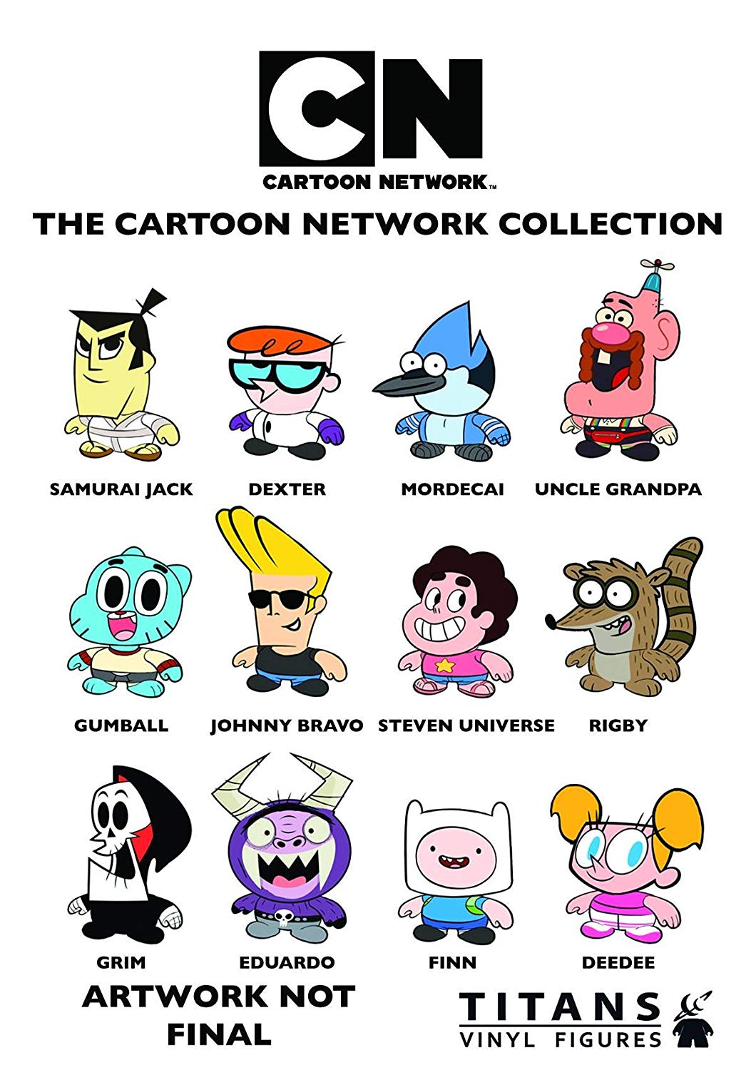 Cartoon Network - Cartoon Network Titan Minifigur (1 zufällige von 12 Varianten)