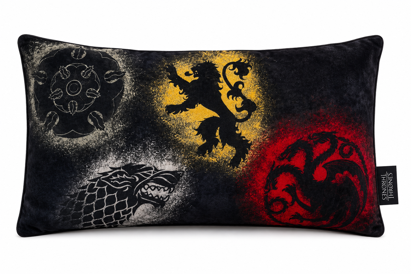 Game of Thrones Velourskissen | Häuser Logos | Offiziell lizenziert