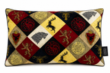 Game of Thrones Velourskissen | Häuser Logos | Offiziell lizenziert
