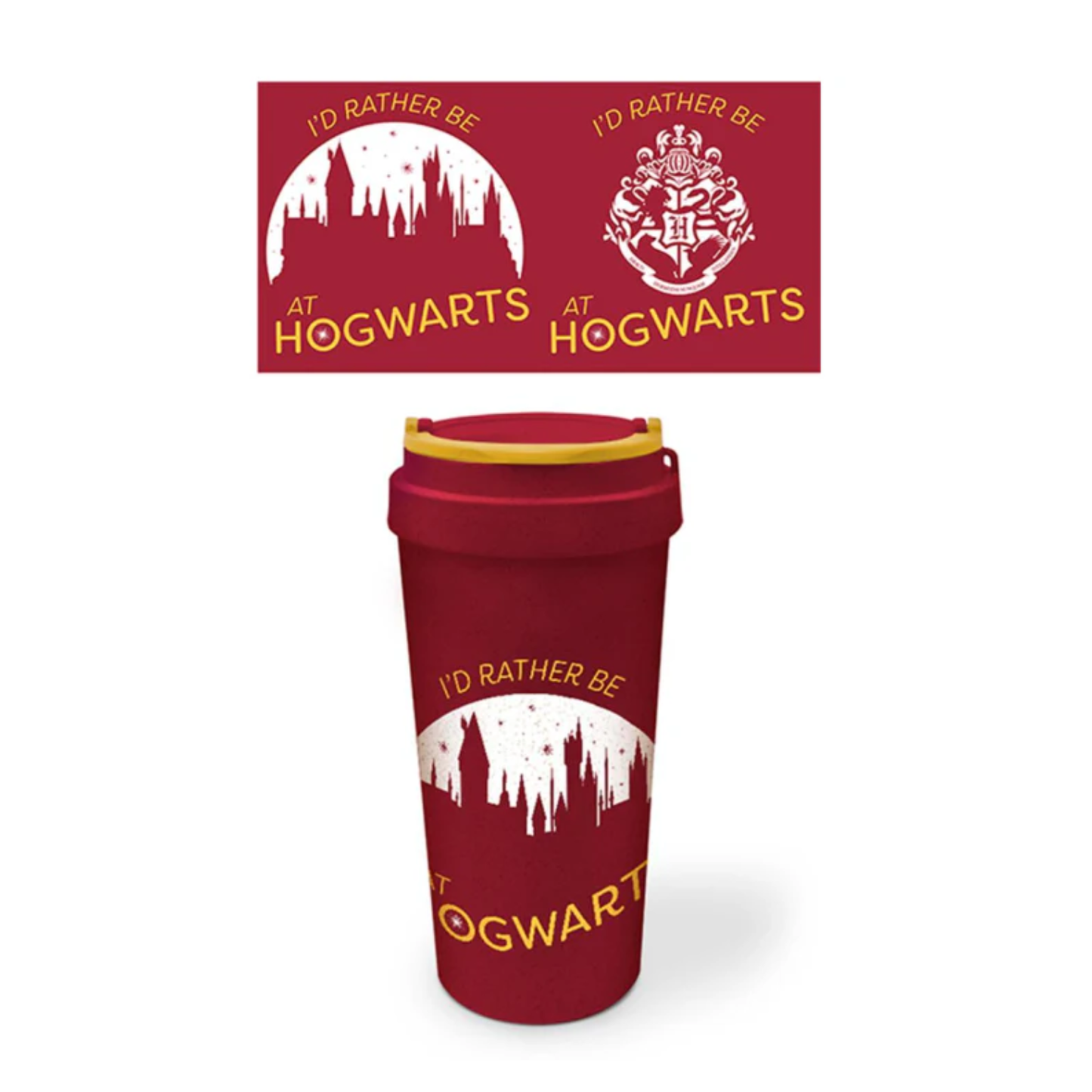 Harry Potter - Eco Coffee-To-Go-Becher – Hogwarts