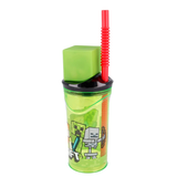 Minecraft - Creeper - Trinkbecher mit Strohhalm
