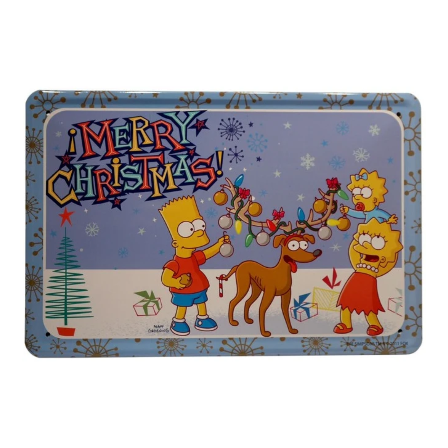 Simpsons - Blechschild