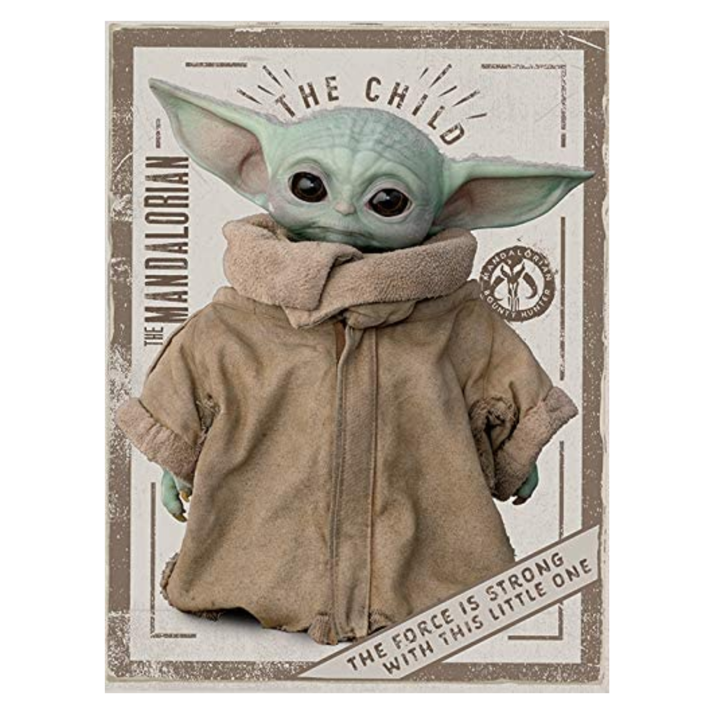 Star Wars: The Mandalorian (The Child) - Kunstdruck auf Leinwand