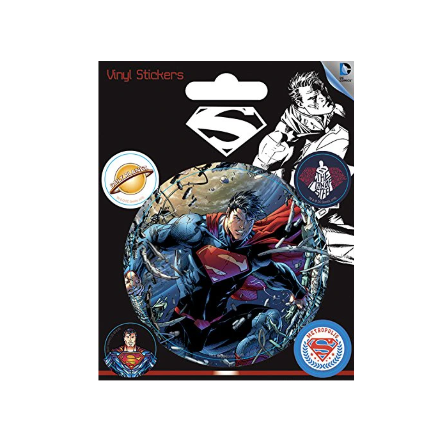 DC Universe - Superman - 5er Stickerset