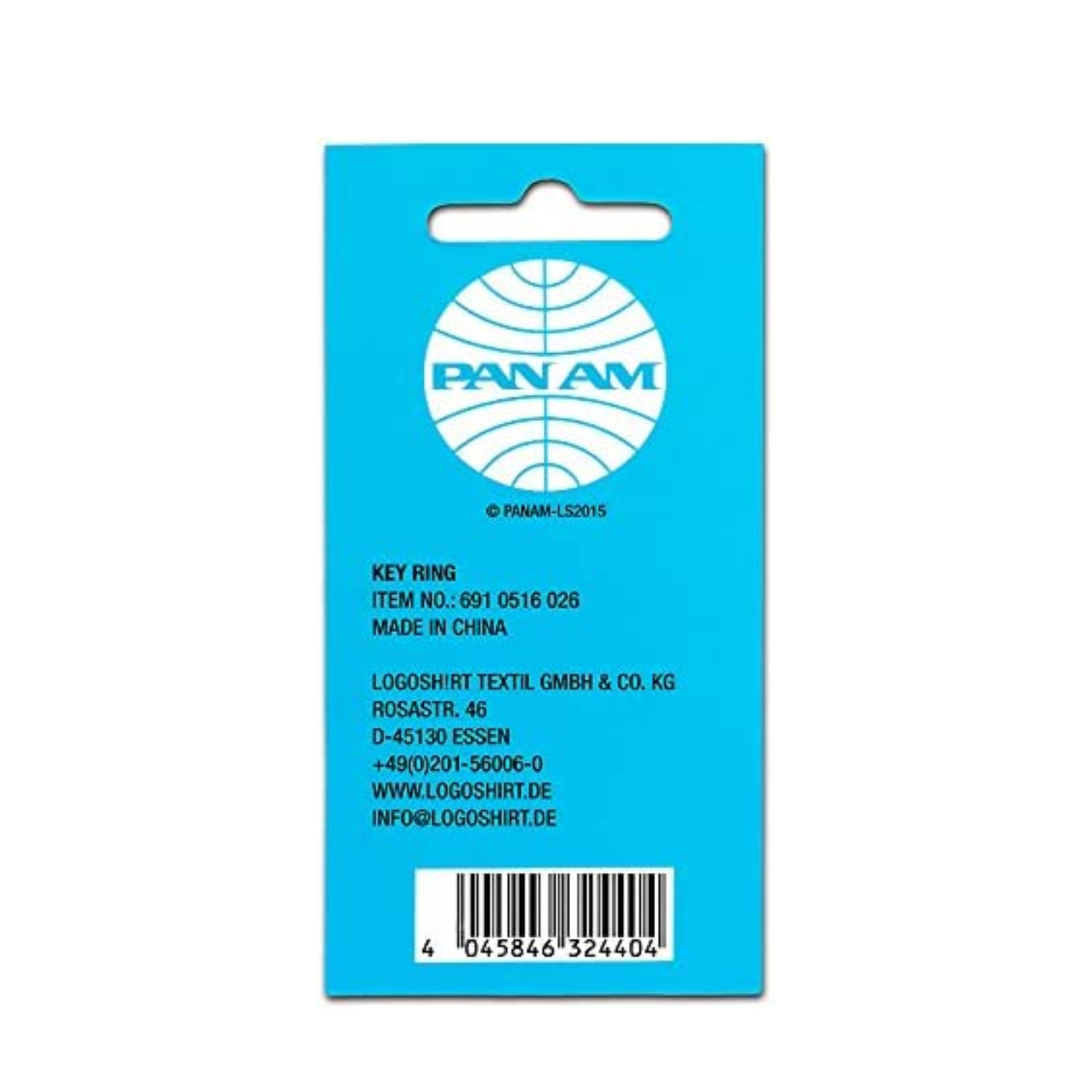 Pan American Schlüsselanhänger - Pan Am Logo - Retro