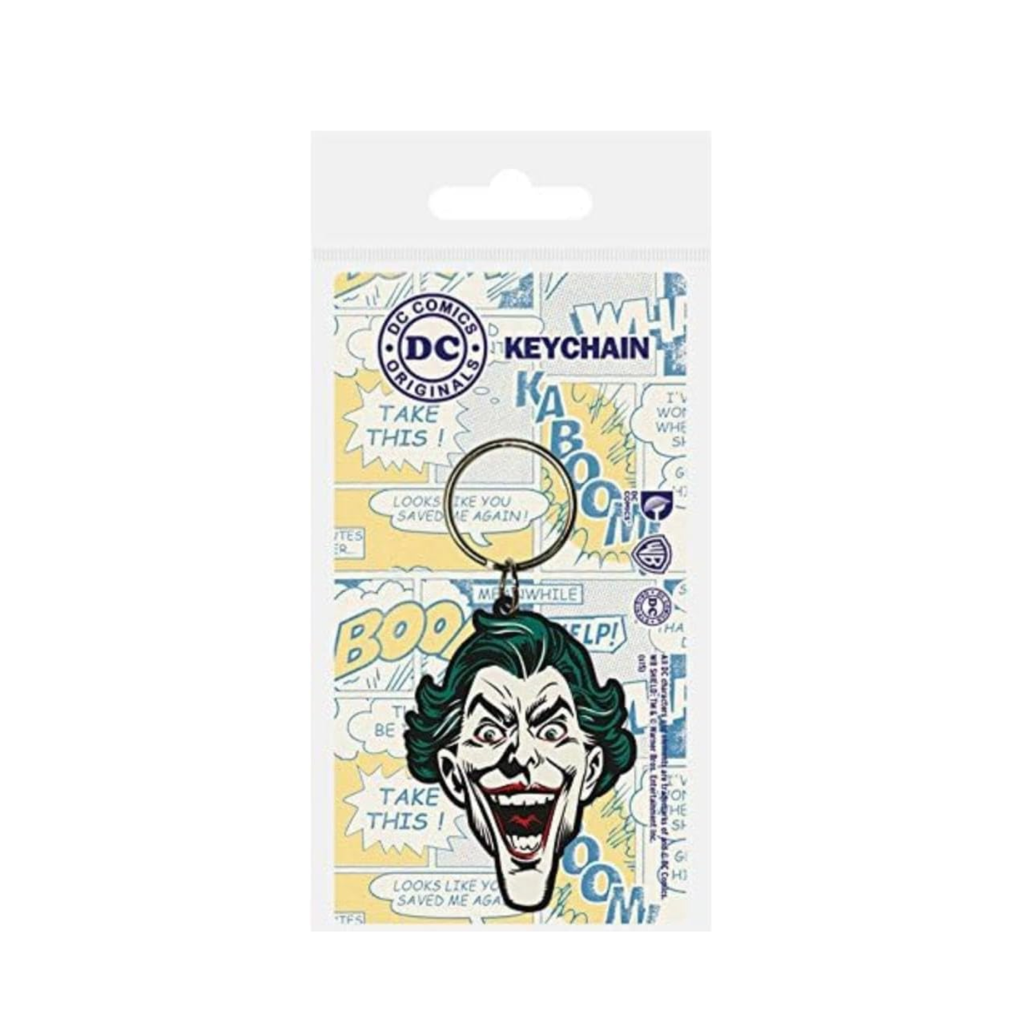 DC Universe - Joker - Gummi Schlüsselanhänger