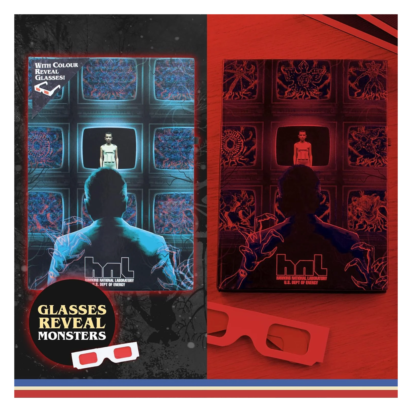 Stranger Things - Hawkins - Notizbuch & Stift