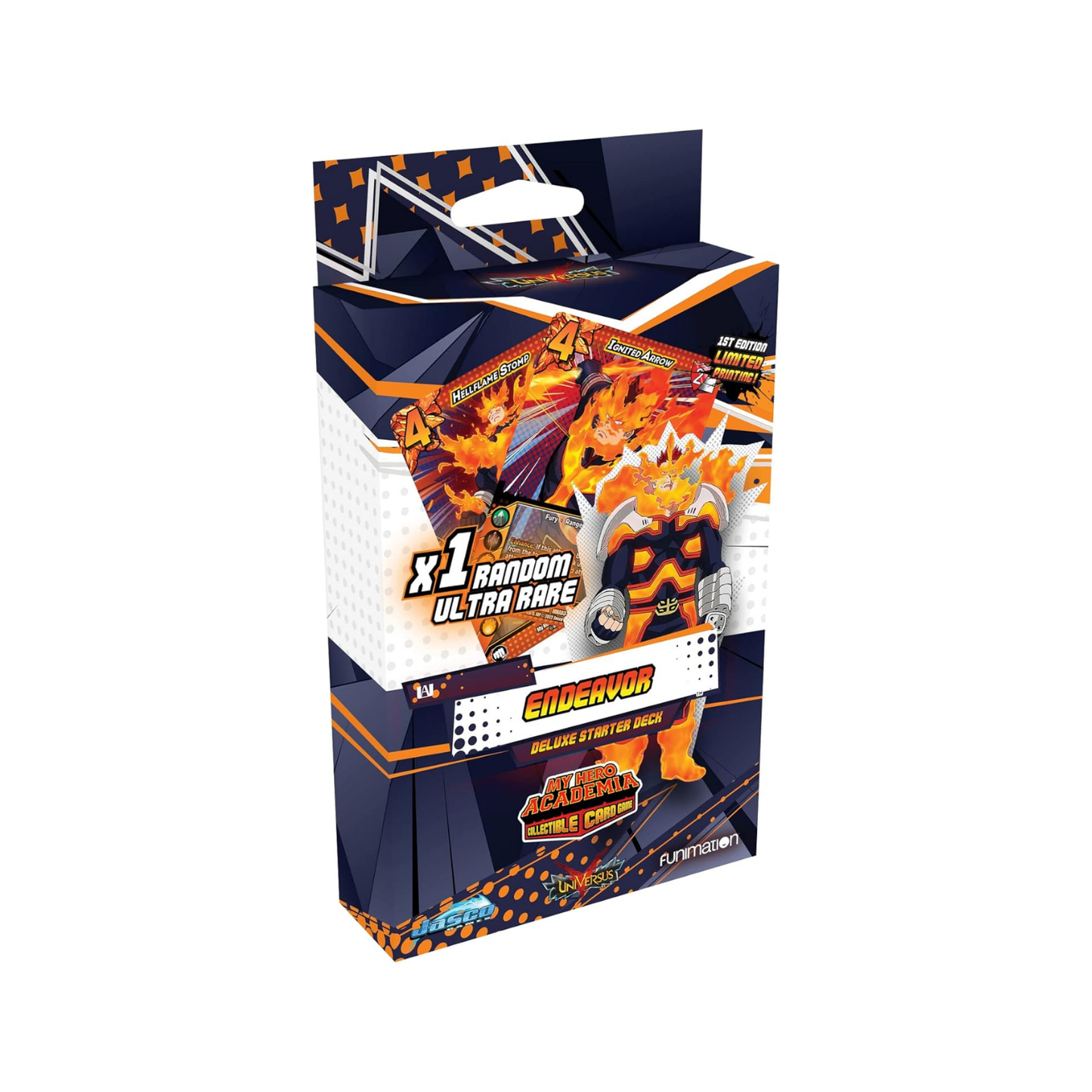 My Hero Academia - Collectible Card Game - Series 3 - Endeavor Derluxe Starter Pack