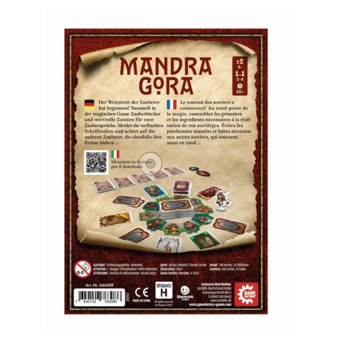 Game Factory - Mandragora - Spiel