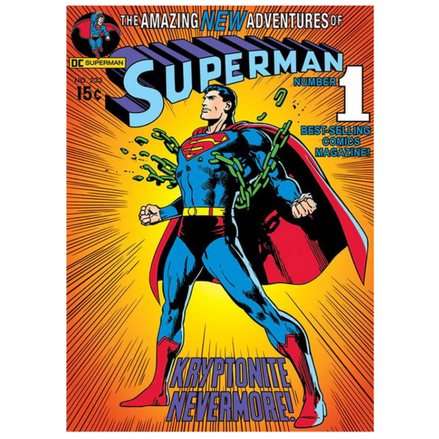 DC Comic - Superman – Postkarte