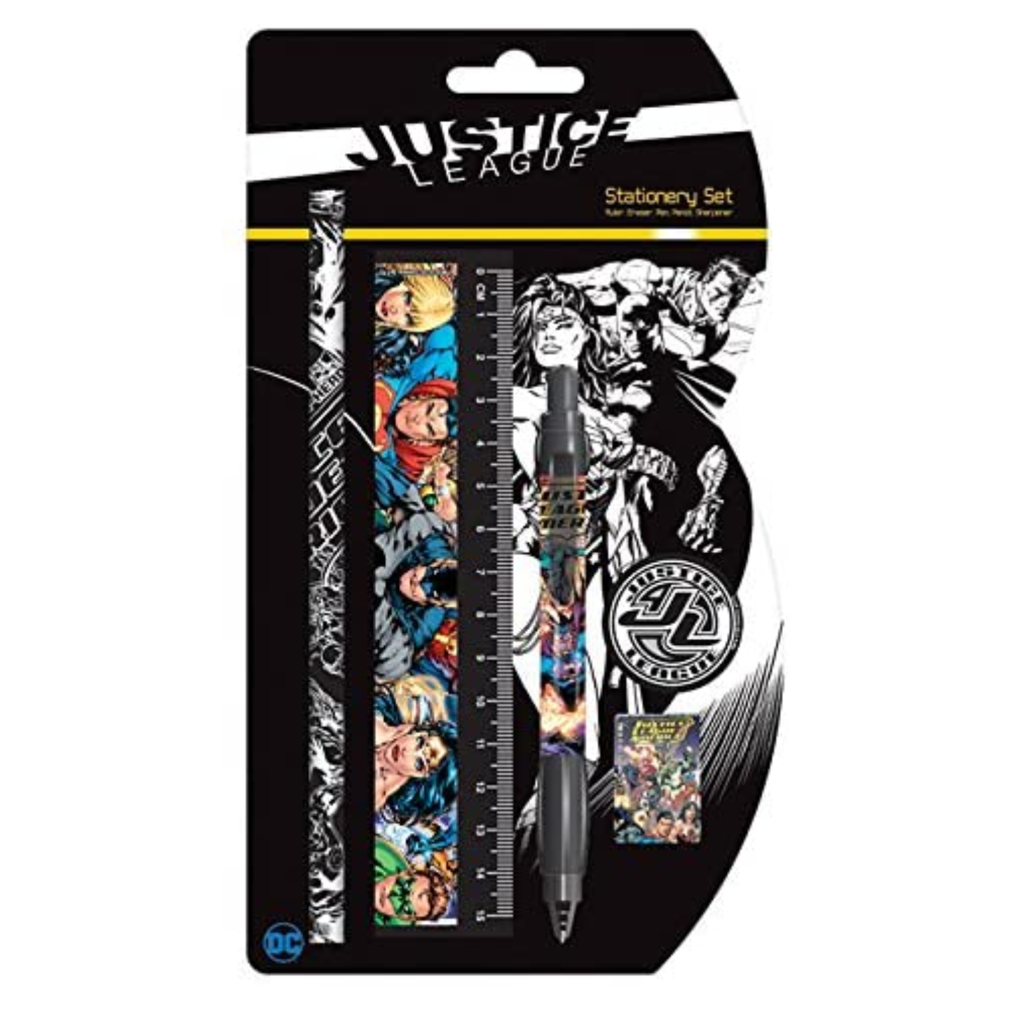 DC Universe - Justice League - Schreibwaren Set