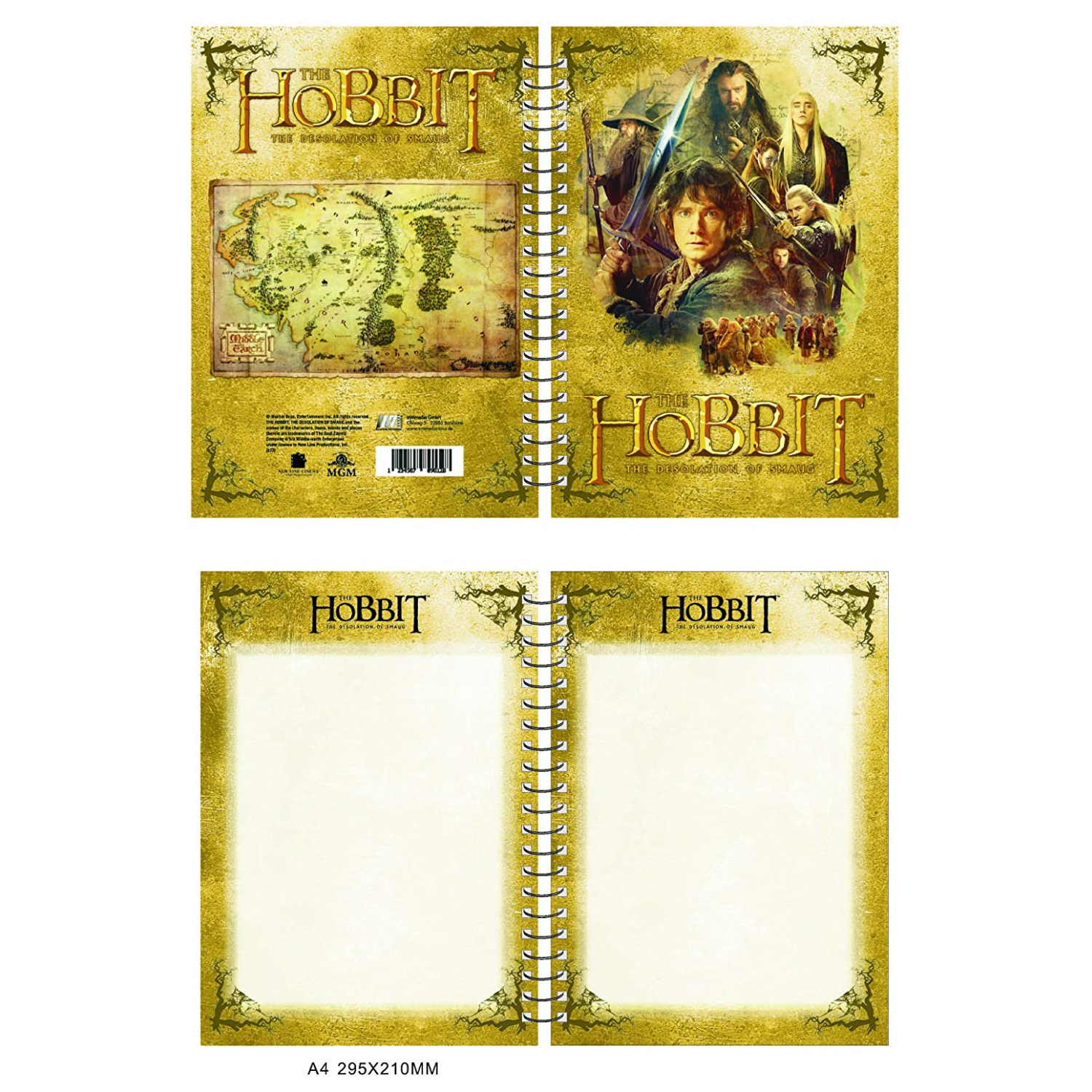 Der Hobbit - Desolation of Smaug Notizbuch