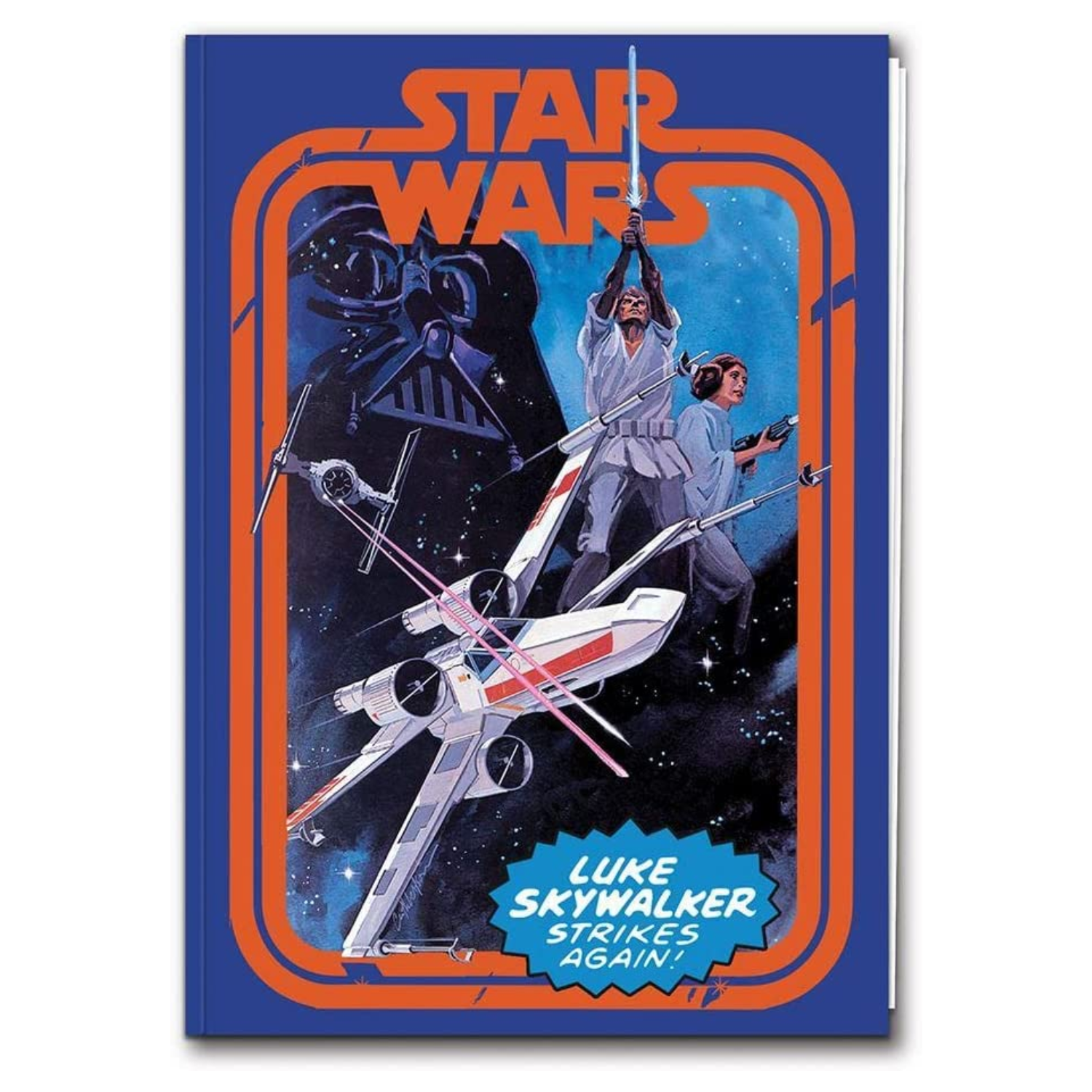 Star Wars - Luke Skywalker strikes Again - Schulheft – kariert