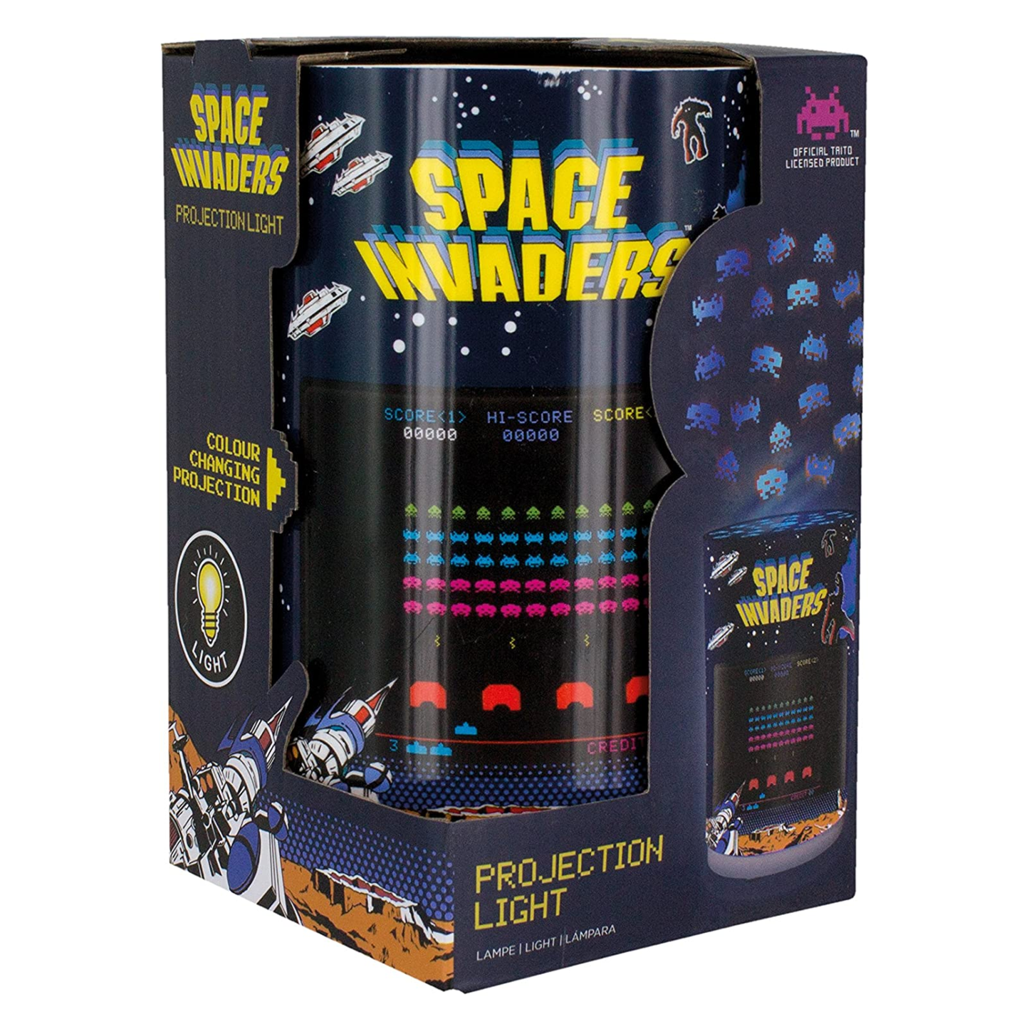 Space Invaders – Projektionsleuchte