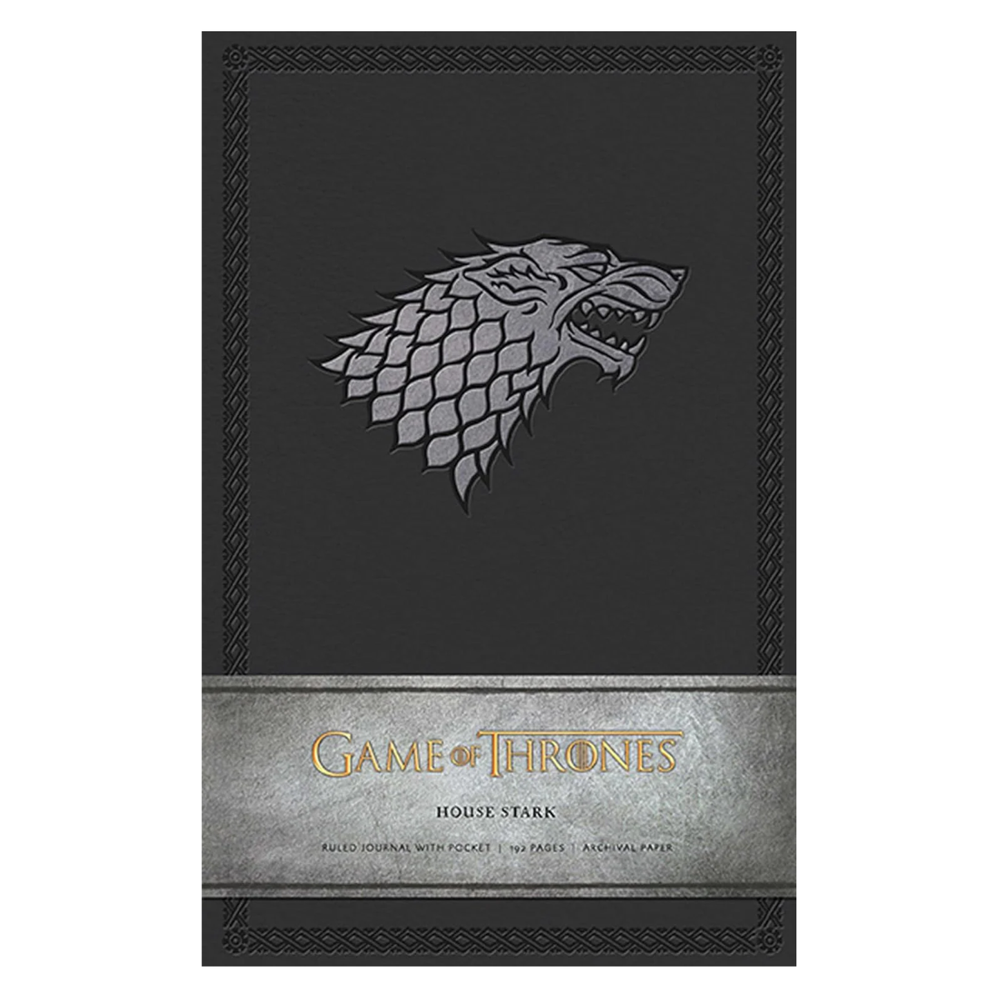 Game of Thrones - House Stark Notizbuch A5