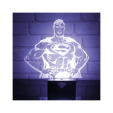 DC Universe - Superman - Holografisches 3D Licht Lampe