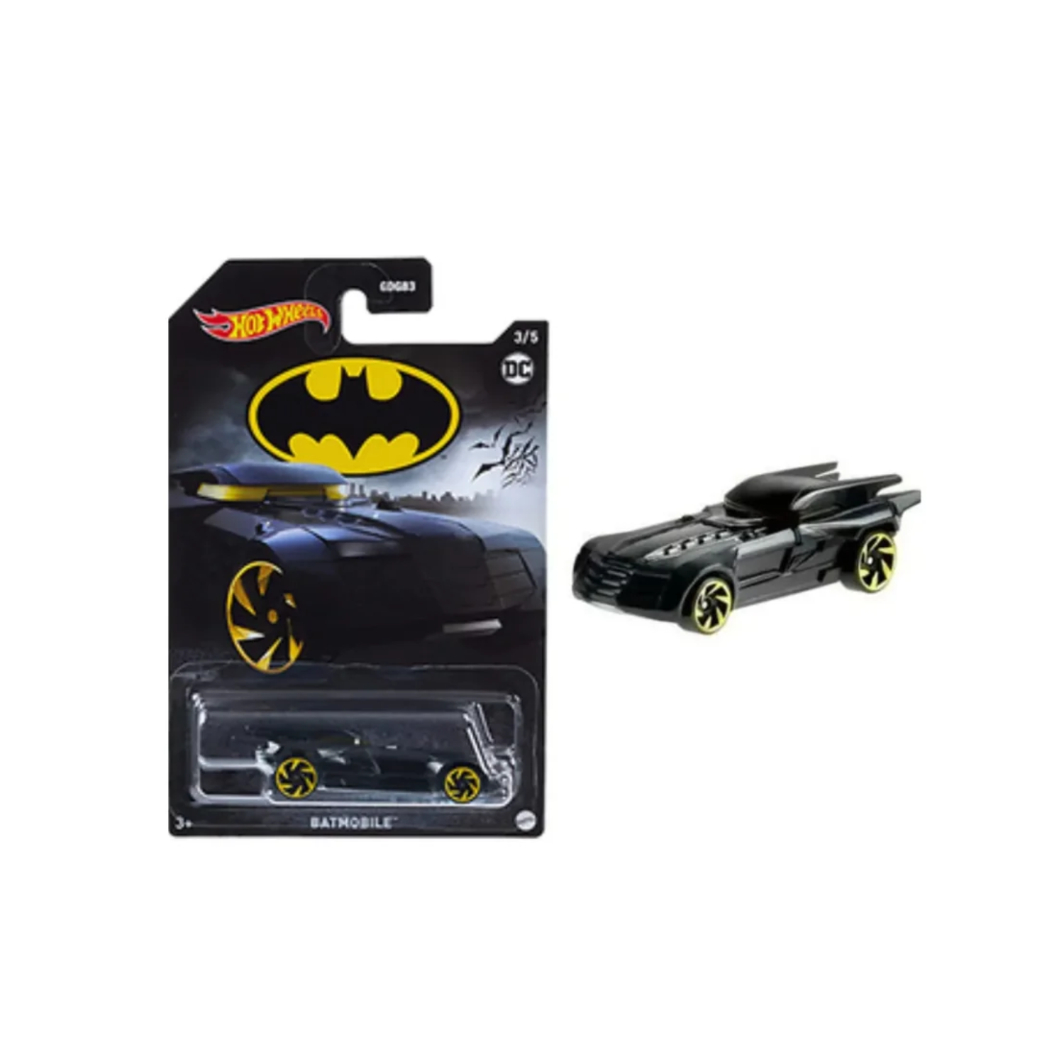 DC Universe - Hot Wheels Batman Batmobile