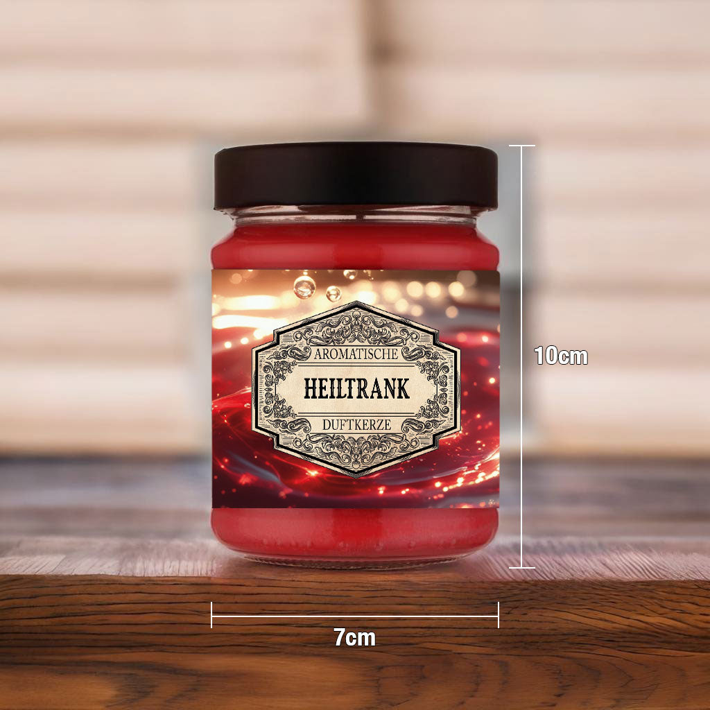 Duftkerze Heiltrank mit Überraschungswürfel
