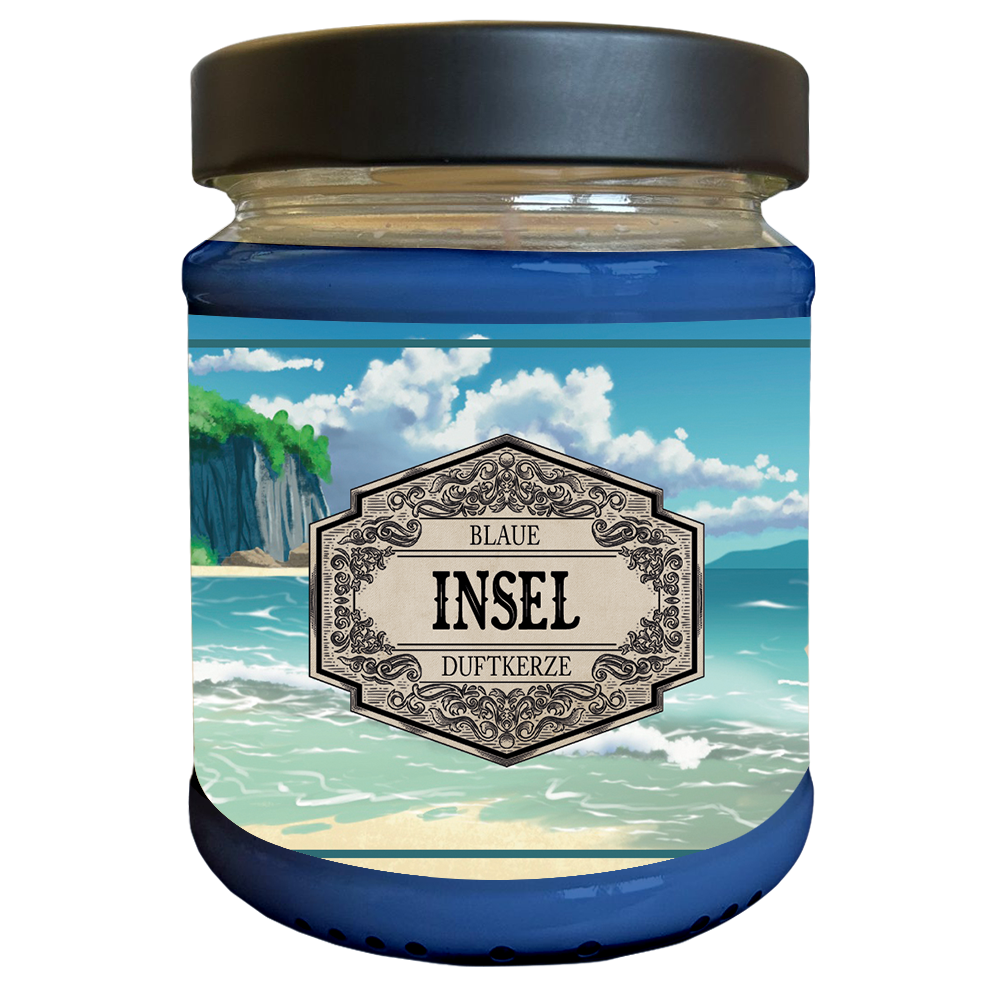 Insel Duftkerze, Fantasy, Magic Duftkerze Insel