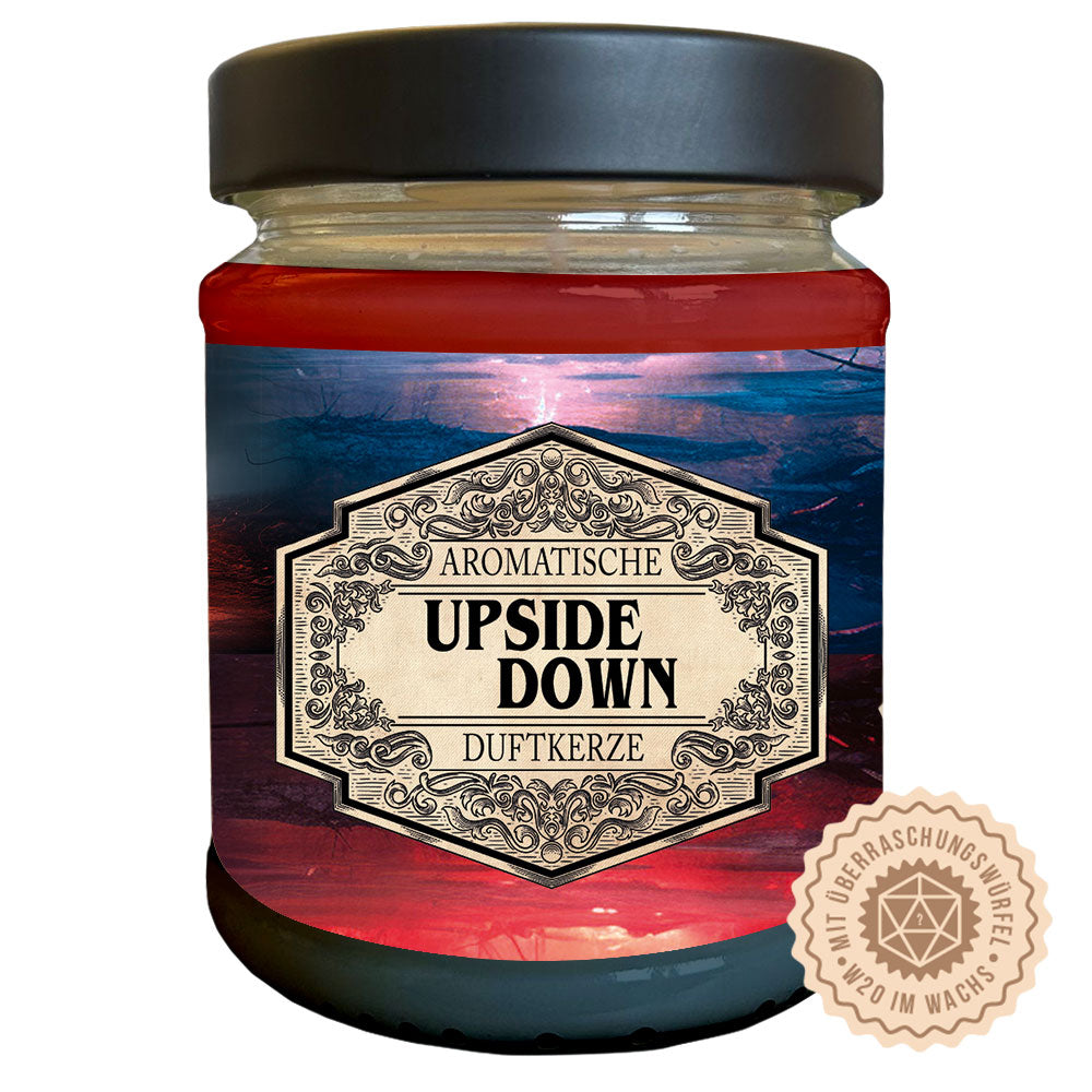 Duftkerze Upside Down mit Überraschungswürfel - Fantasy Scents
